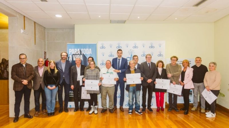 Imagen del acto de entrega de premios de la segunda edición del concurso